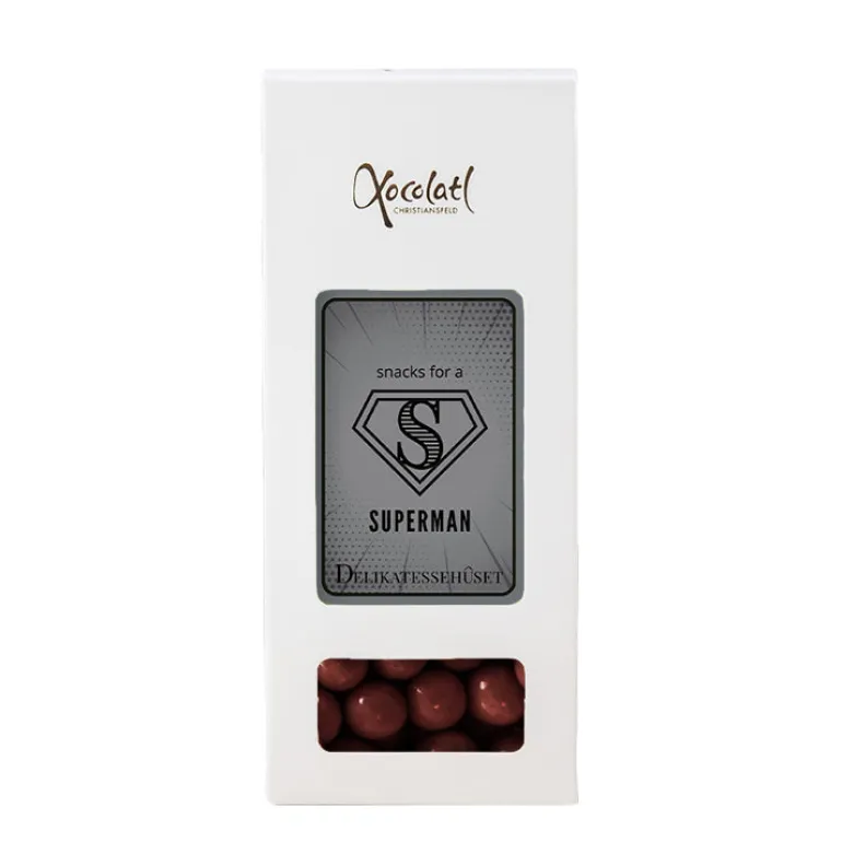 Kiksekugler med chokolade i æske - vælg variant