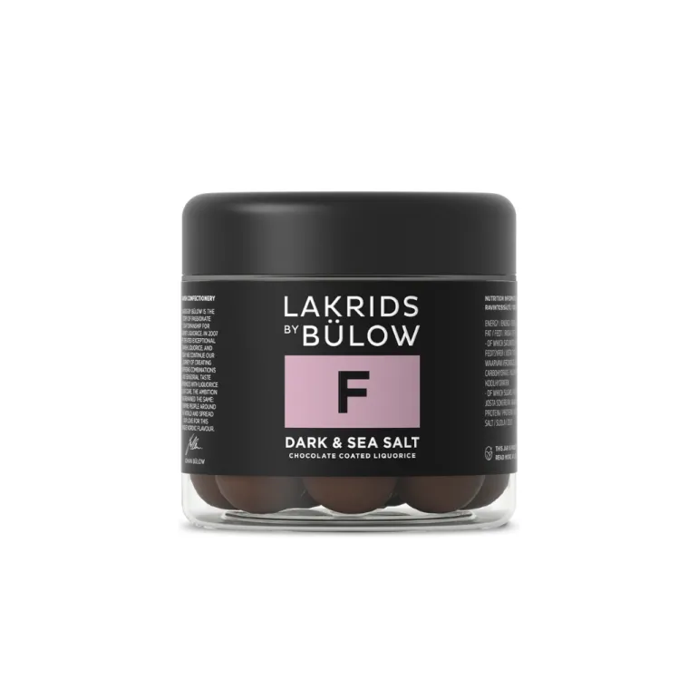 Lakrids by Bülow - F Dark & Seasalt