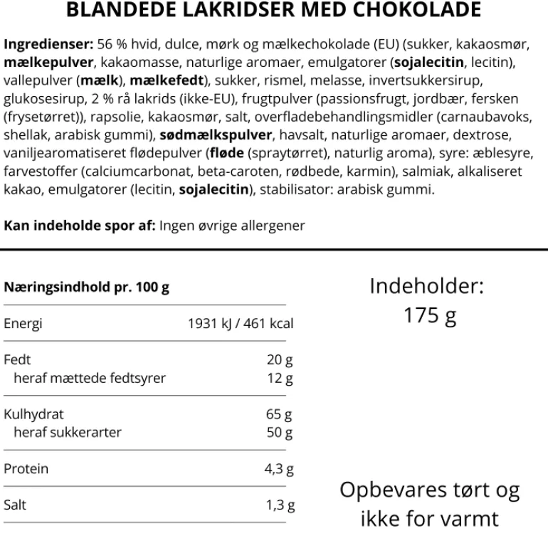 Lakrids by Bülow gaveæske Small Love Selection