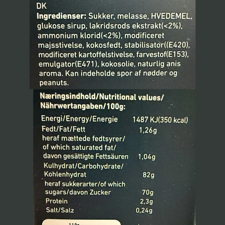 Lakridseriet – Milan