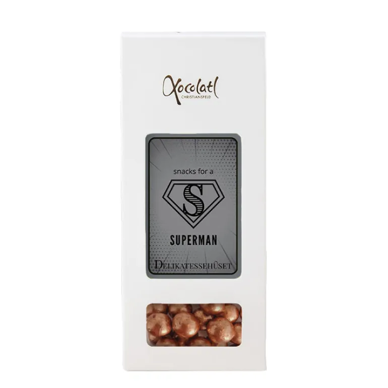 Lakridser med karamel-chokolade i æske - vælg variant