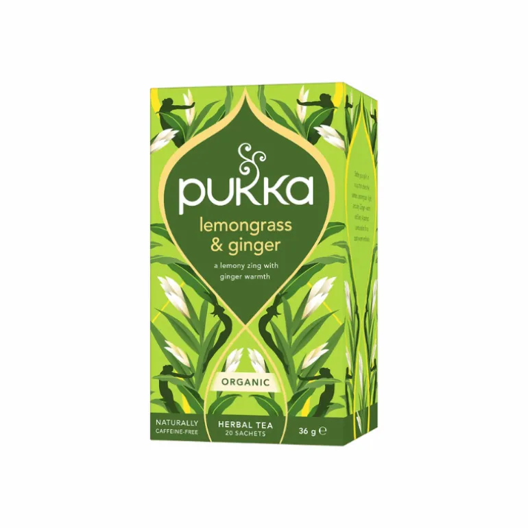 Lemongrass & Ginger økologisk urtete - Pukka