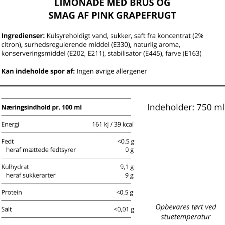 Limonade, Pink grape - Himmelstund