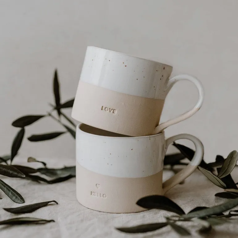 LOVE | Kaffekrus m. hank | 250 ml.