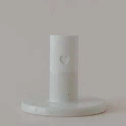 Lysestage 🖤 | Keramik | 7,5 cm høj