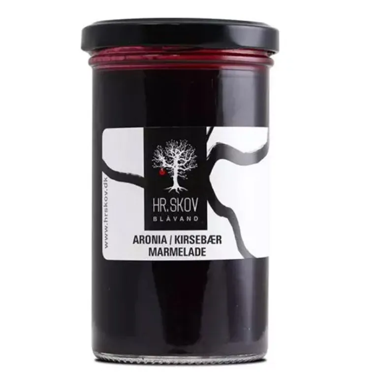 Marmelade med aronia og kirsebær - Hr. Skov