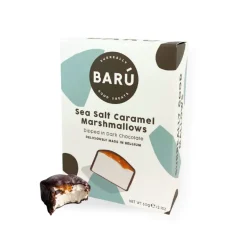 Marshmallows - Skumfidus med havsalt karamel og mørk chokolade