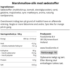 Mellow Marshmallows - Sukkerfri Skumfiduser