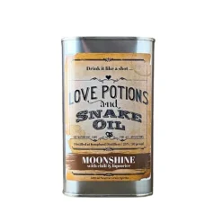 Moonshine, Snakeoil m. Lakrids og Chili - Knaplund