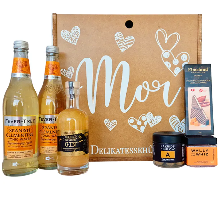 Mors Dag gave med Gin og clementine-tonic