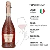 Mousserende, Bosio - Moscato Spumante Rosé