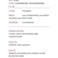 Mousserende, Champagne Cattier - Icone Brut (Frankrig)