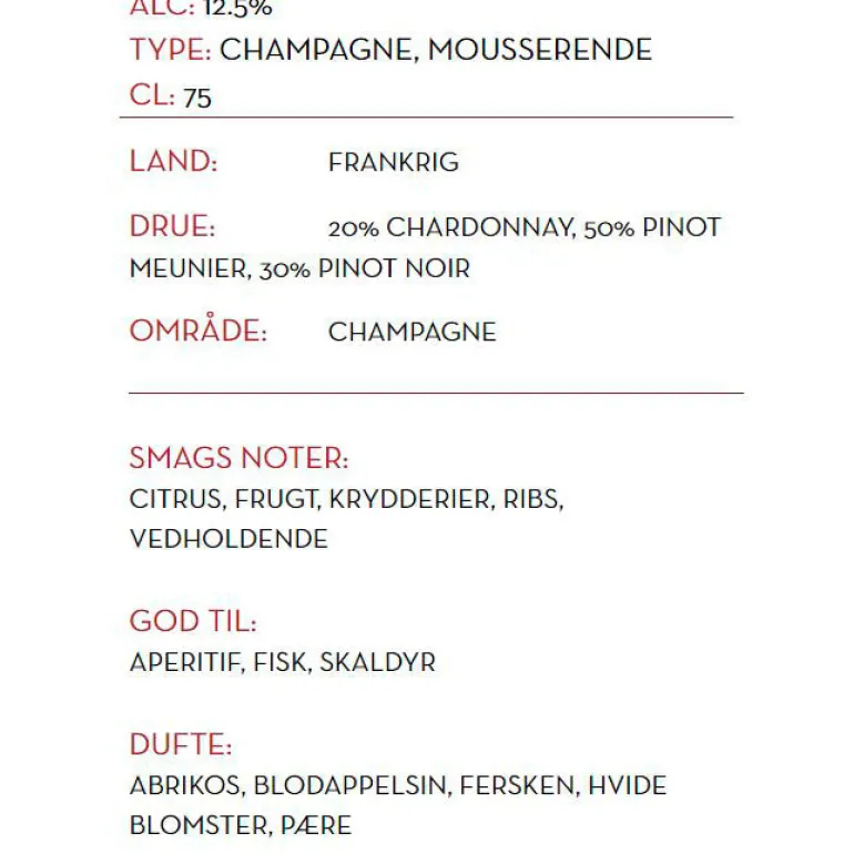 Mousserende, Champagne Cattier - Icone Brut (Frankrig)