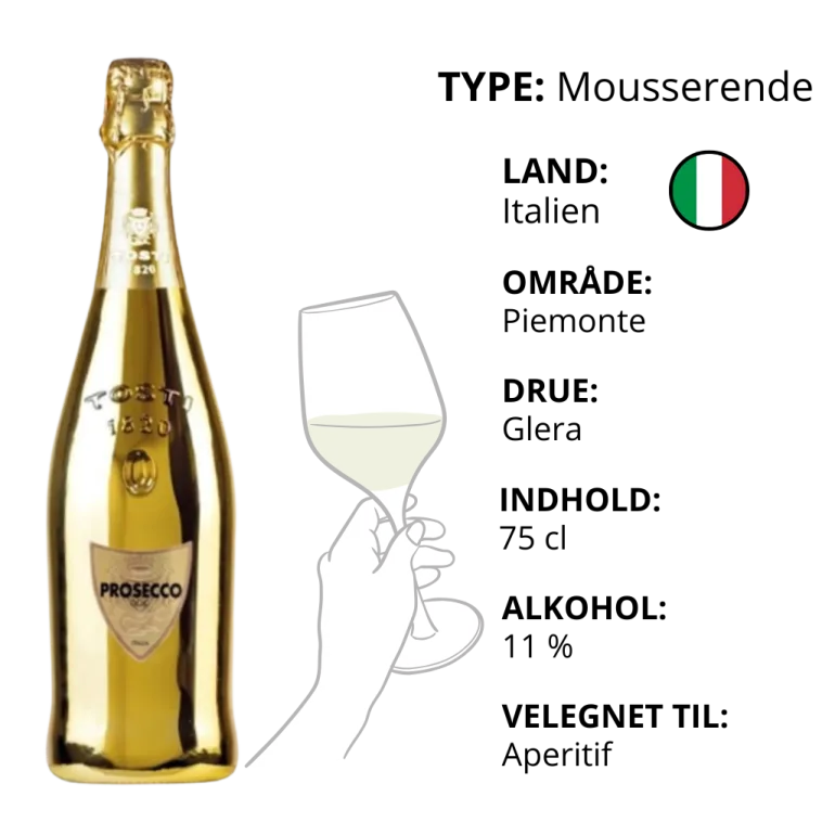Mousserende, Tosti - Prosecco DOC