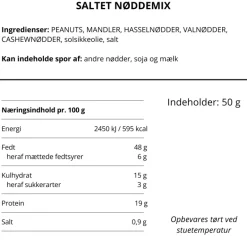 Nøddemix i dåse