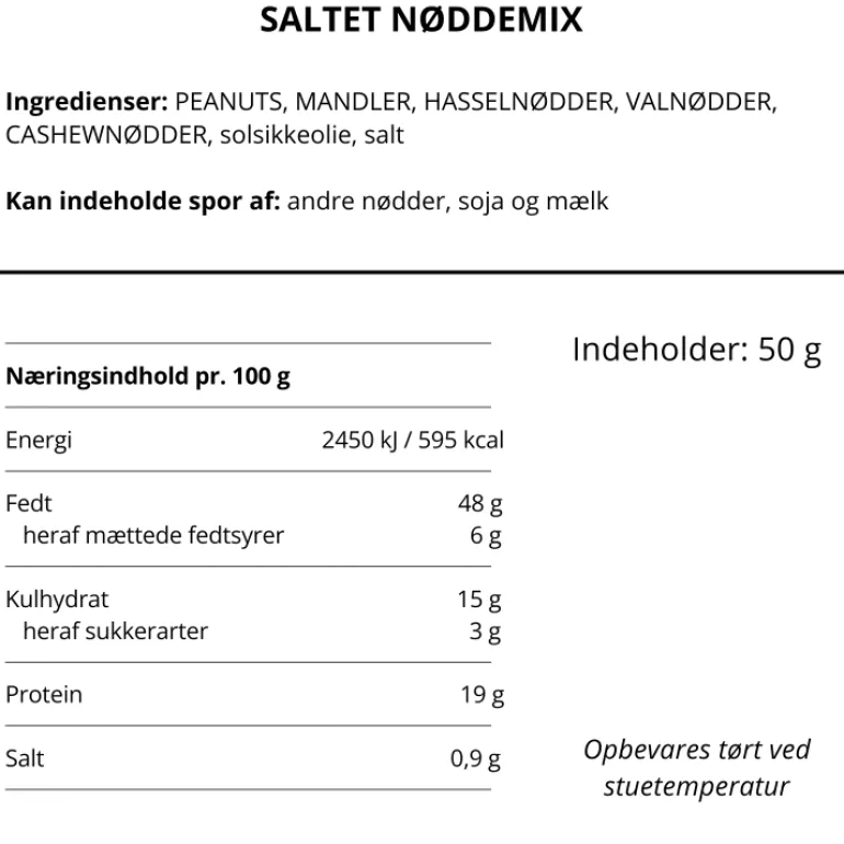 Nøddemix i dåse