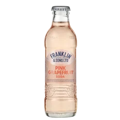 Pink Grapefruit Soda, Franklin & Sons