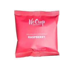 Popcorn med hindbær, No Crap Flowpack