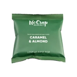 Popcorn med Mandel & Karamel, No Crap Flowpack