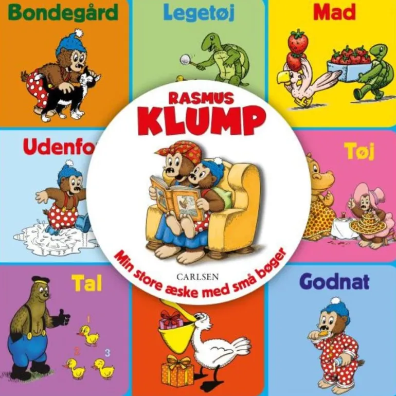 Rasmus Klump | Små bøger | 1 stk. Assorteret