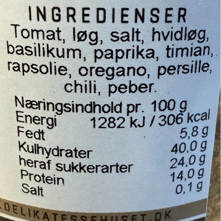 Rød Pesto - Delikatessehuset