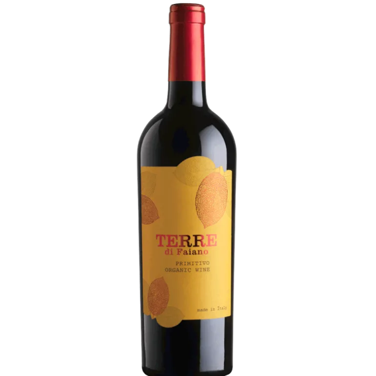Rødvin, Terre Di Faiano - Primitivo ØKO (Italien)