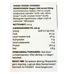 Røget dansk regnbueørred, enebær og citrontimian - Fangst