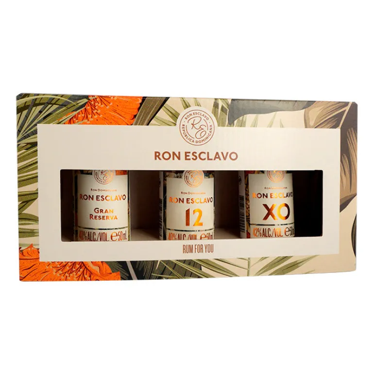 Ron Esclavo 3 Box - 3 x 5cl