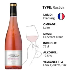 Rosé, Marquis de Goulaine - Rosé D'Anjou