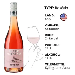 Rosé, Silver Mountain - White Zinfandel (USA)