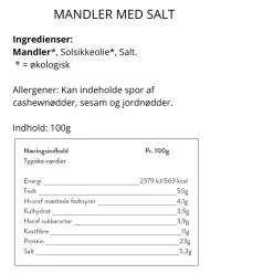 Saltede mandler - Guru snack
