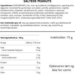 Saltede og krydrede peanuts - Nuts Original