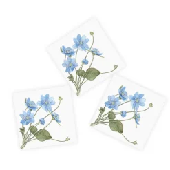 Servietter | Blå Anemone
