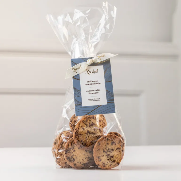 Smørbagte småkager med chokolade fra Xocolatl