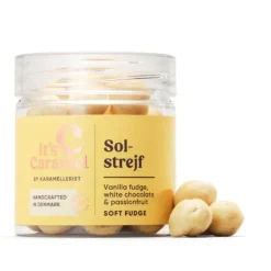 Solstrejf - Fudge-Karamel m. hvid chokolade og passionsfrugt