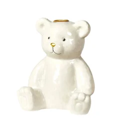 Speedtsberg | Lysestage bamse (Hvid)