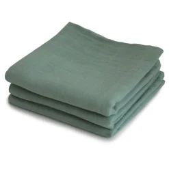 Stofbleer dusted Green 3 stk. - Mushie