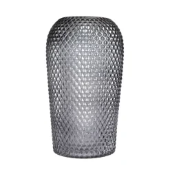 Stor Glasvase - Silo Grey