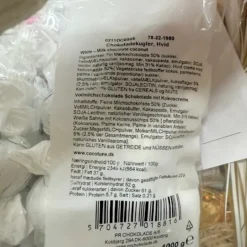 STORKØB 1 kg Cocoture Chokoladekugler | Mælkechokolade m. kokos - Hvid