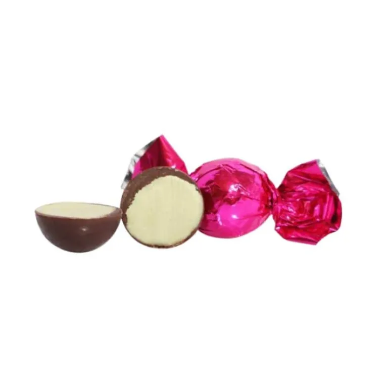 STORKØB 1 kg Cocoture Chokoladekugler | Mælkechokolade med appelsin - Lyserød