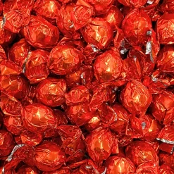 STORKØB 1 kg Cocoture Chokoladekugler | Mørk chokolade med kakaocreme - orange