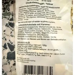 STORKØB 1 kg Cocoture chokoladekugler | Karamelcreme - Guld