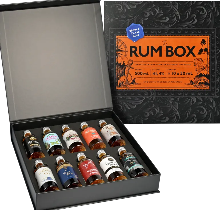 The Rum Box - 10 x 5cl