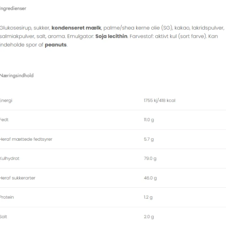 Til mor Gaveæske, Karamelleriet