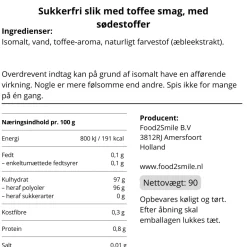 Toffee Treats - Sukkerfri Slik