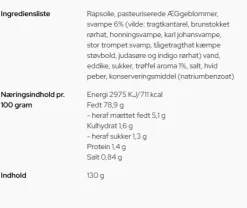 Trøffelcreme med vilde svampe - Hr. Skov
