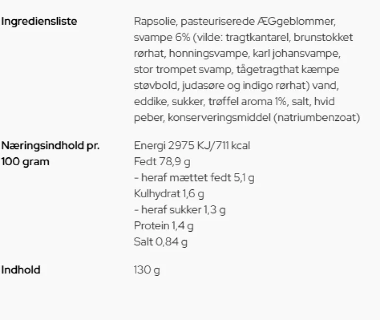 Trøffelcreme med vilde svampe - Hr. Skov