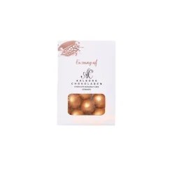 Trøffelkugler med lakrids og karamel 45 g - Aalborg Chokoladen