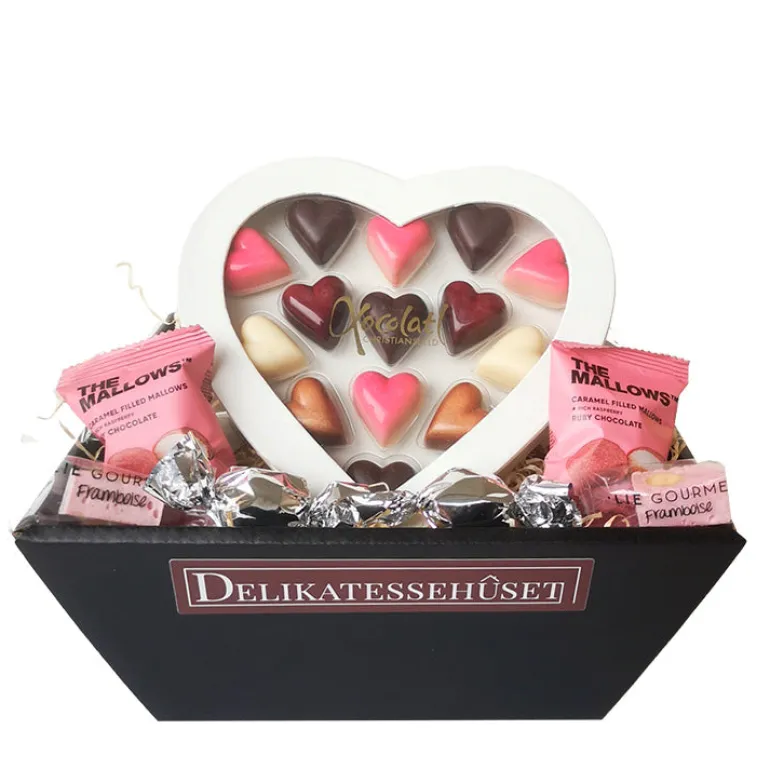 Valentinsgave - a heart of chocolate