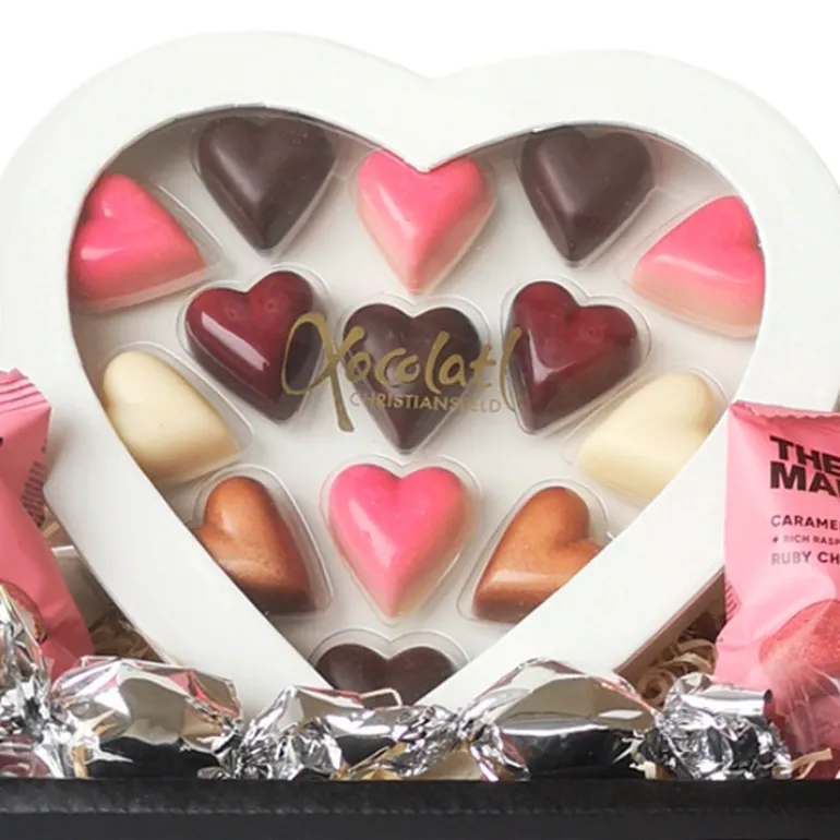 Valentinsgave - a heart of chocolate